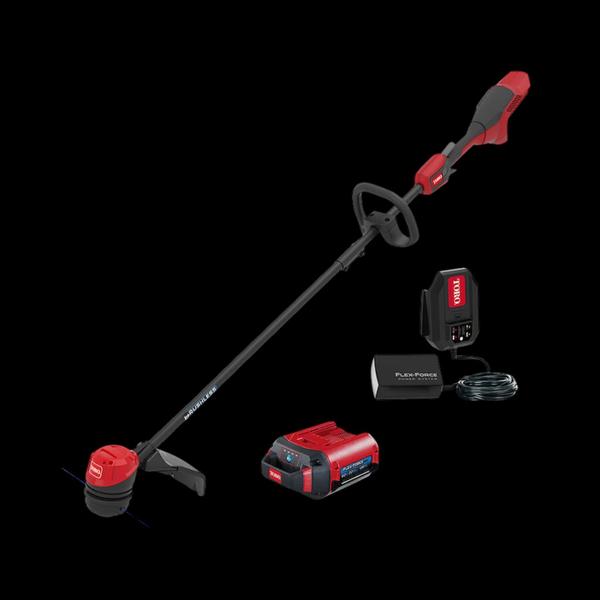 Toro 60V MAX* 13 in. (33.0 cm) / 15 in. (38.1 cm) Brushless String Trimmer with 2.0Ah Battery